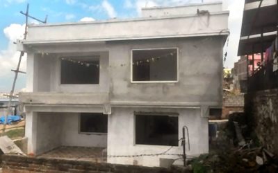 Bâtiment des filles, fin des gros travaux (août 2017)