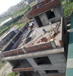 Bâtiment des filles, les travaux continuent (juin 2017)