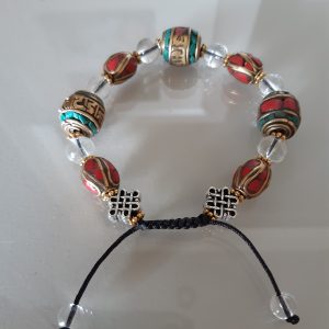 mala perle tibet non élastique