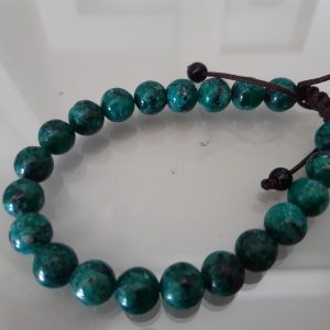 mala vert malachite recomposée