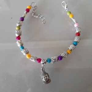 Mala métal multicolore