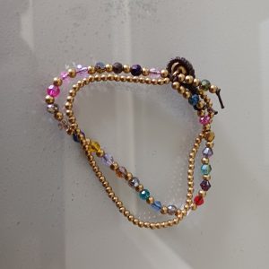 mala blanc double brin