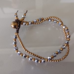 mala blanc double brin