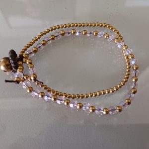 mala blanc double brin